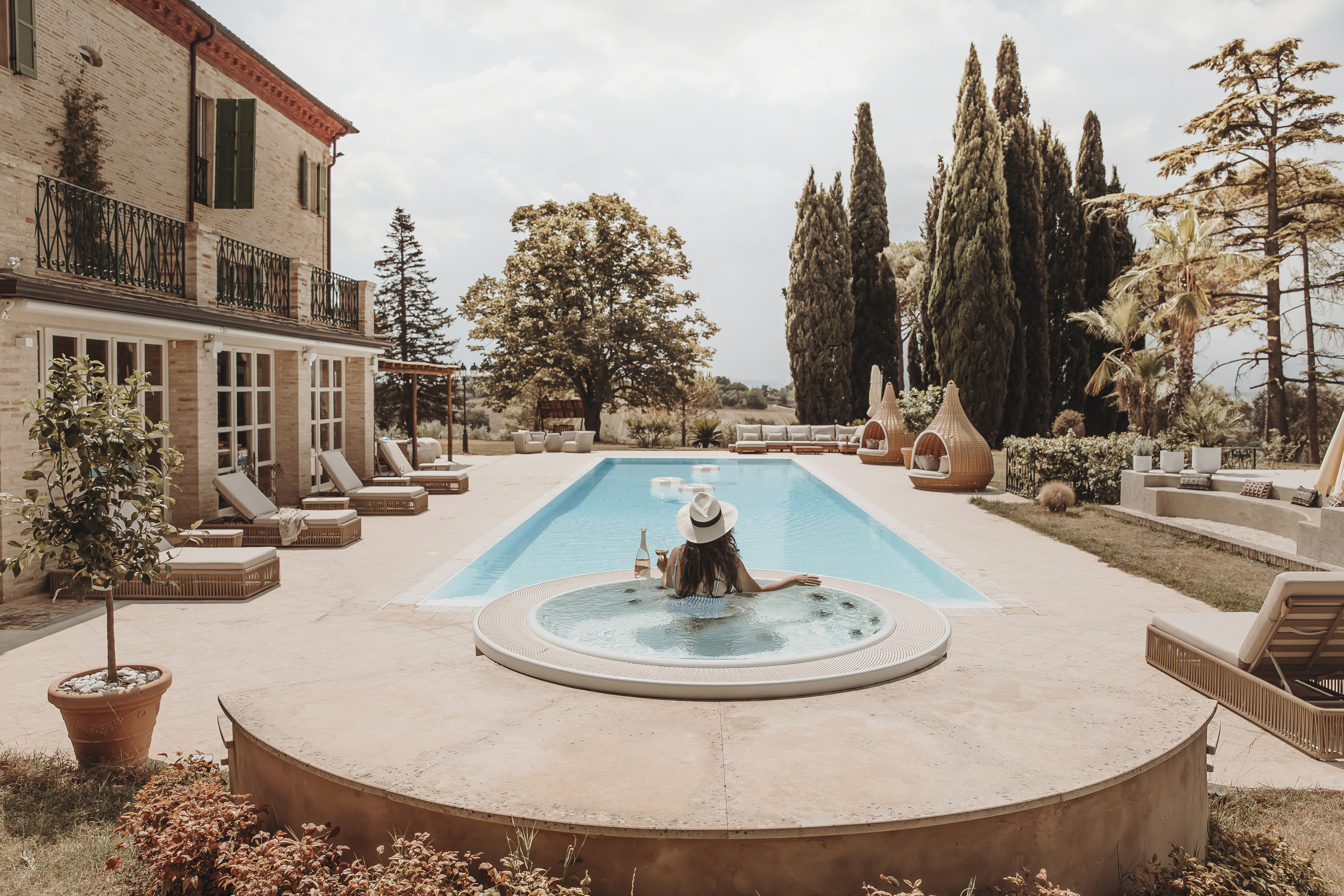Luxury Italian Villa with Private Padel Court & Pool in Le Marche